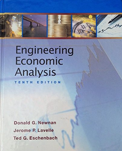 Engineering Economic Analysis (9780195335415) by Newnan, Donald G.; Eschenbach, Ted G.; Lavelle, Jerome P.