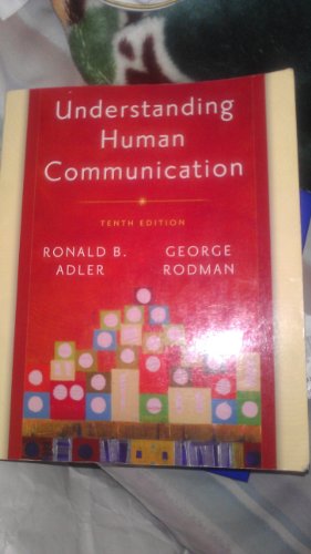 Beispielbild fr Understanding Human Communication zum Verkauf von SecondSale
