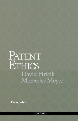 Imagen de archivo de Patent Ethics Prosecution a la venta por Prometei Books