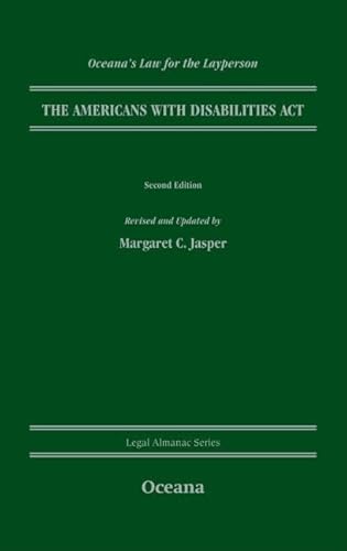 Americans With Disabilities Act (Legal Almanac Series) (9780195338973) by Jasper, Margaret C