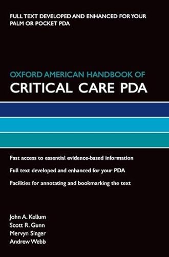 Stock image for Oxford American Handbook of Critical Care PDA for sale by Books Puddle