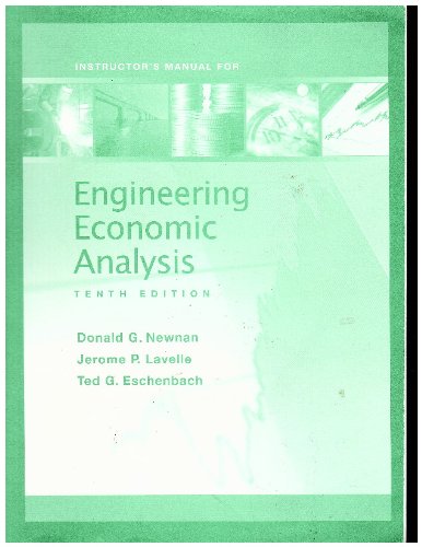 Stock image for Engineering Economic Analysis for sale by Basement Seller 101