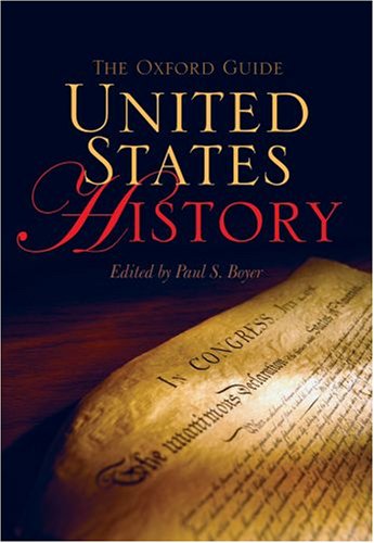 Stock image for The Oxford Guide United States History for sale by Better World Books