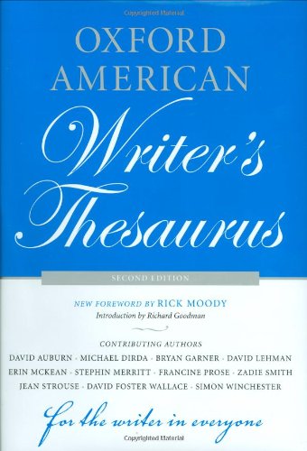 9780195342840: Oxford American Writer's Thesaurus