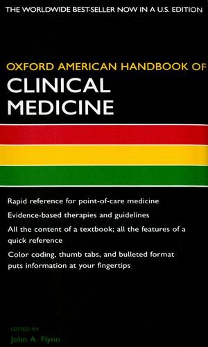 Stock image for Oxford American Handbook of Clinical Medicine book and PDA bundle (Oxford American Handbooks of Medicine) for sale by HPB-Red
