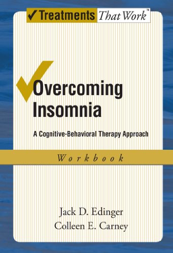 9780195365900: Overcoming Insomnia: A Cognitive-Behavioral Therapy Approach Workbook (Treatments That Work)