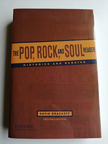 The Pop, Rock and Soul Reader: Histories and Debates