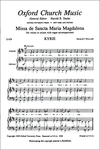 9780195366075: Missa de Sancta Maria Magdalena in D