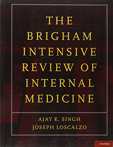 Imagen de archivo de The Brigham Intensive Review of Internal Medicine a la venta por Housing Works Online Bookstore