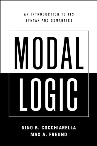9780195366570: Modal Logic: An Introduction to its Syntax and Semantics