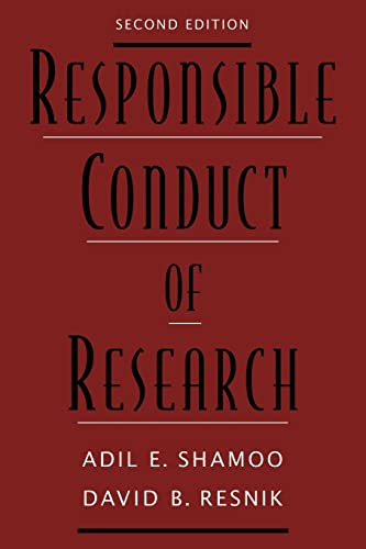 Stock image for Responsible Conduct of Research for sale by SecondSale