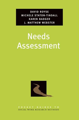 Stock image for Needs Assessment (Pocket Guide to Social Work Research Methods) for sale by HPB-Red