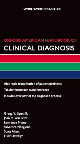 Imagen de archivo de Oxford American Handbook of Clinical Diagnosis (Oxford American Handbooks of Medicine) a la venta por Housing Works Online Bookstore