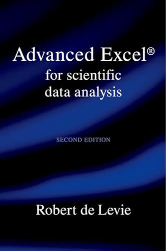 9780195370225: Advanced Excel for Scientific Data Analysis