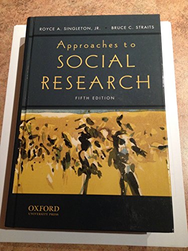 Stock image for Approaches to Social Research for sale by GF Books, Inc.