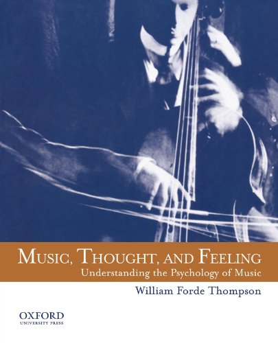 Beispielbild fr Music, Thought, and Feeling: Understanding the Psychology of Music zum Verkauf von Housing Works Online Bookstore