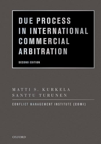 9780195377132: Due Process in International Commercial Arbitration (Revised)