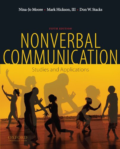 9780195378573: Nonverbal Communication: Studies and Applications