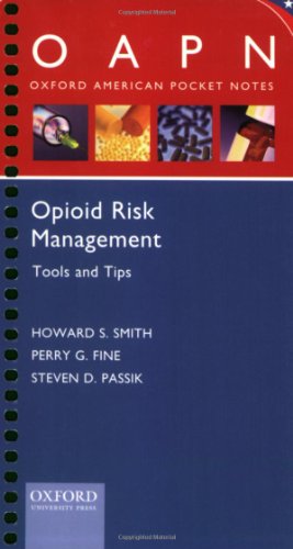 Beispielbild fr Opioid Risk Management Tools and Tips (Oxford American Pocket Notes) zum Verkauf von Prometei Books