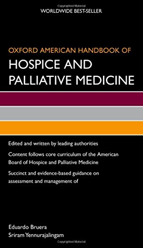 Imagen de archivo de Oxford American Handbook of Hospice and Palliative Medicine a la venta por Better World Books
