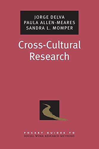 Beispielbild fr Cross-Cultural Research zum Verkauf von Better World Books