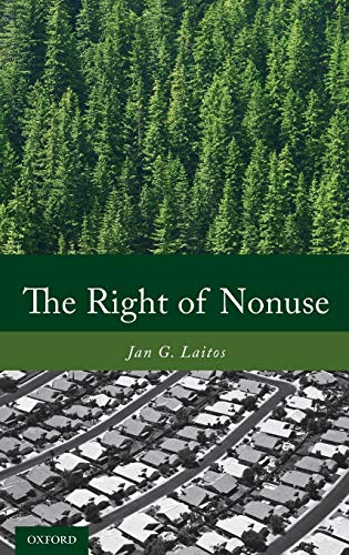 Stock image for The Right of Nonuse for sale by Housing Works Online Bookstore