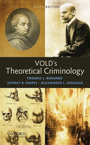 Beispielbild fr Vold's Theoretical Criminology zum Verkauf von ThriftBooks-Atlanta