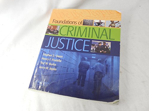 Stock image for Foundations of Criminal Justice for sale by ThriftBooks-Dallas