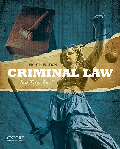 9780195389036: Criminal Law