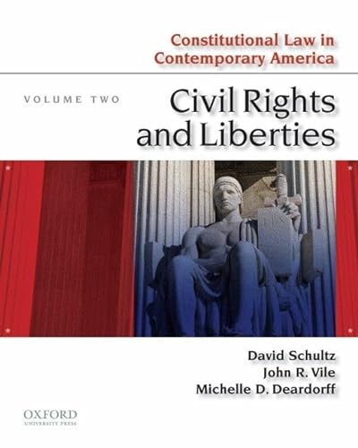 Beispielbild fr Constitutional Law in Contemporary America, Vol. 2: Civil Rights and Liberties zum Verkauf von Goodwill of Colorado