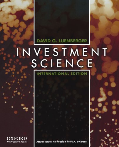 9780195391060: Investment Science: International Edition