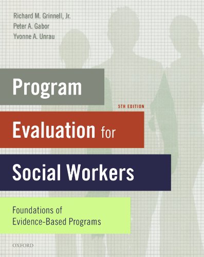 Beispielbild fr Program Evaluation for Social Workers : Foundations of Evidence-Based Programs zum Verkauf von Better World Books