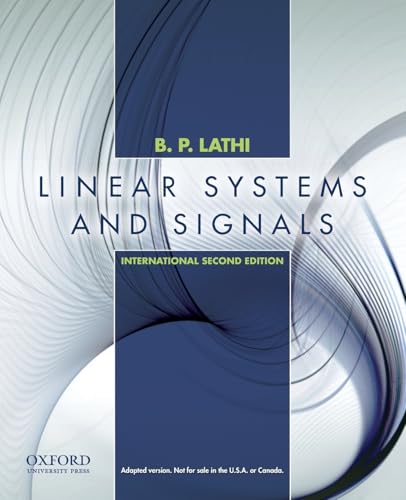 Stock image for Linear Systems and Signals: International Edition (The Oxford Electrical and Computer Engineering) for sale by Anybook.com