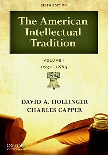 9780195392920: 1630-1865 (Volume I) (The American Intellectual Tradition)