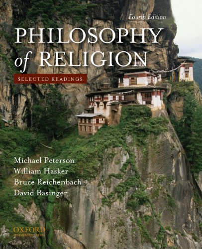 Beispielbild fr Philosophy of Religion: Selected Readings zum Verkauf von Ergodebooks
