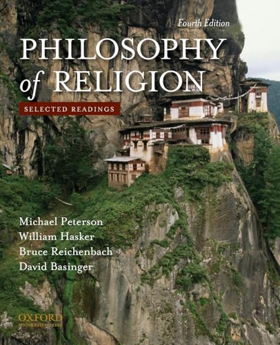 Imagen de archivo de Philosophy of Religion: Selected Readings a la venta por Ergodebooks