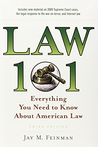 Beispielbild fr Law 101 : Everything You Need to Know about American Law zum Verkauf von Better World Books: West