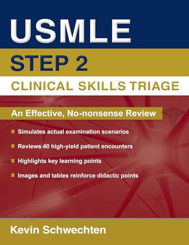 Stock image for Usmle Step 2: Clinical Skills Triage (Pb) for sale by Universal Store