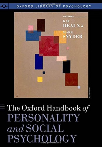 Stock image for The Oxford Handbook of Personality and Social Psychology (Oxford Library of Psychology) for sale by GF Books, Inc.