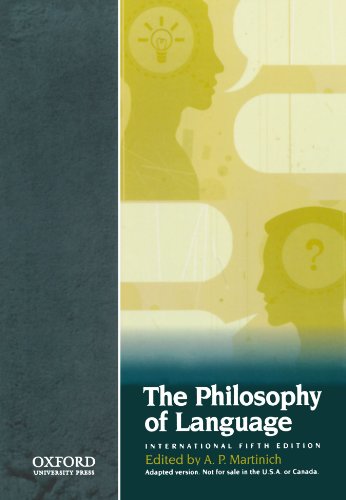 Stock image for The Philosophy of Language, International Edition 5th ed for sale by Boards & Wraps
