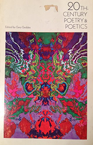 Beispielbild fr 20th-Century Poetry & Poetics zum Verkauf von ThriftBooks-Atlanta