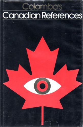 Imagen de archivo de Colombo's Canadian References a la venta por Old Goat Books