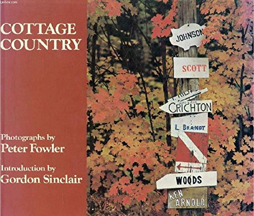 Stock image for Cottage Country for sale by Better World Books