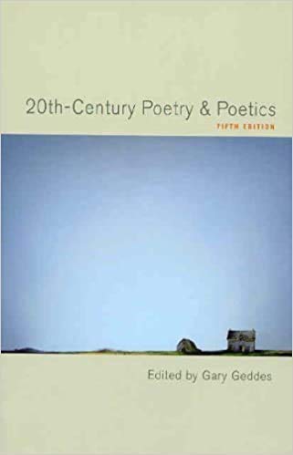 Imagen de archivo de Twentieth Century Poetry and Poetics a la venta por Bingo Books 2