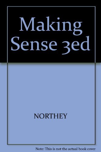 Stock image for Making Sense: a Student's Guide to Research, Writing, and Style for sale by Booked Experiences Bookstore