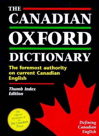 Stock image for The Canadian Oxford Dictionary for sale by Better World Books