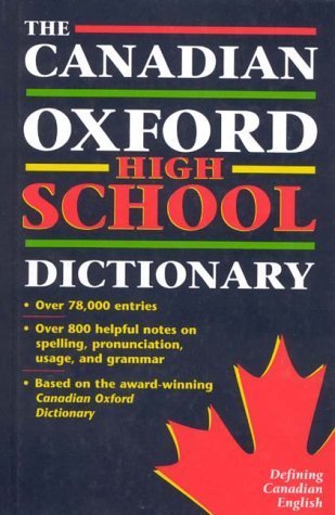 Stock image for The Canadian Oxford High School Dictionary for sale by GF Books, Inc.