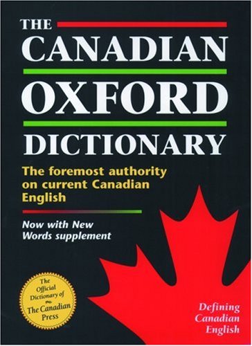 Stock image for The Canadian Oxford Dictionary for sale by Better World Books