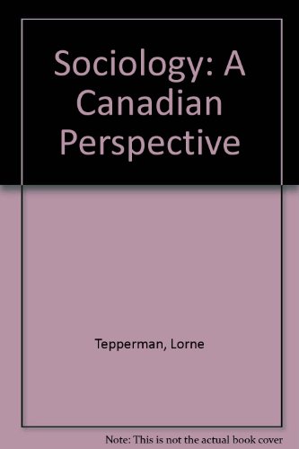 Stock image for Social Problems : A Canadian Perspective for sale by Better World Books