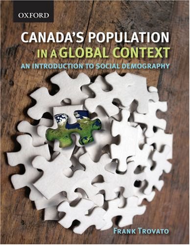 Imagen de archivo de Canada's Population in a Global Context : An Introduction to Social Demography a la venta por Better World Books: West
